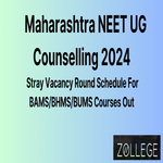 Maharashtra NEET UG Counselling Released Stray Vacancy Round Schedule For BAMS BHMS BUMS Courses
